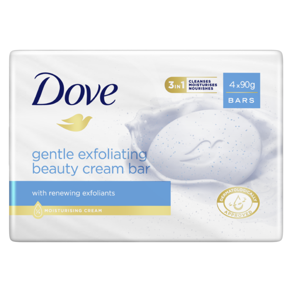 Dove gentle exfoliating soap