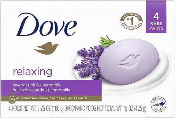 Dove relaxing bar soap