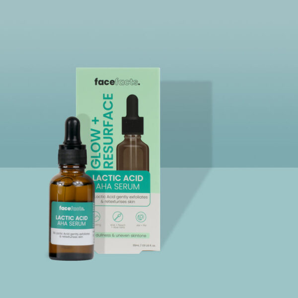 Face facts Lactic serum