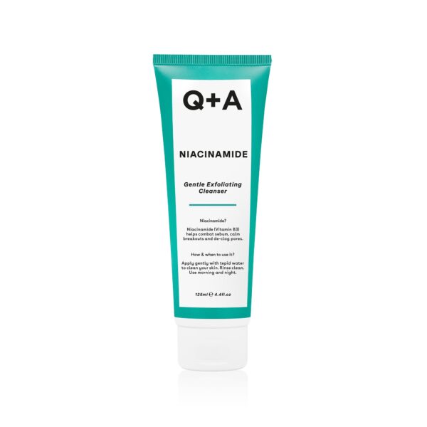 Q+A Niacinamide gentle exfoliating cleanser