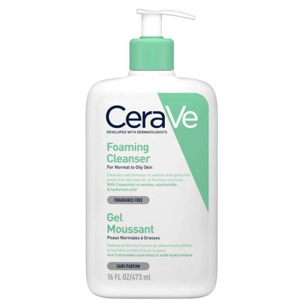 Cerave foaming cleanser