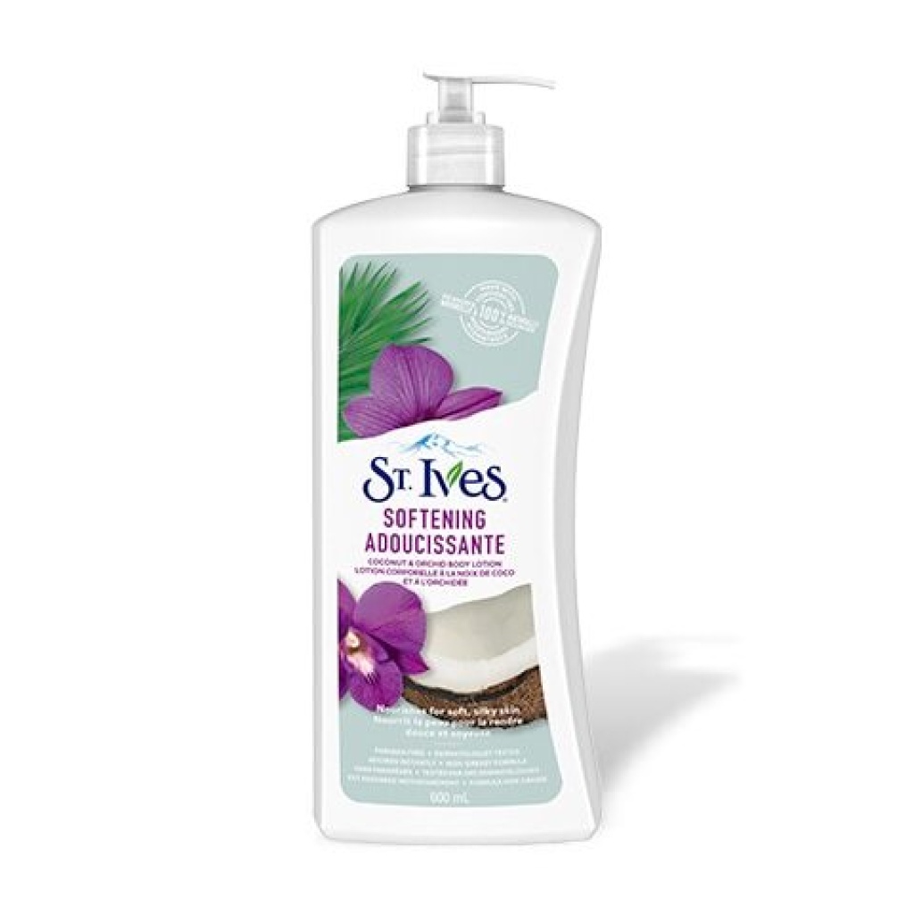 St ives body lotion softening