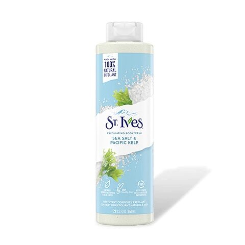 St ives exfoliating body wash - sea salt & pacific kelp