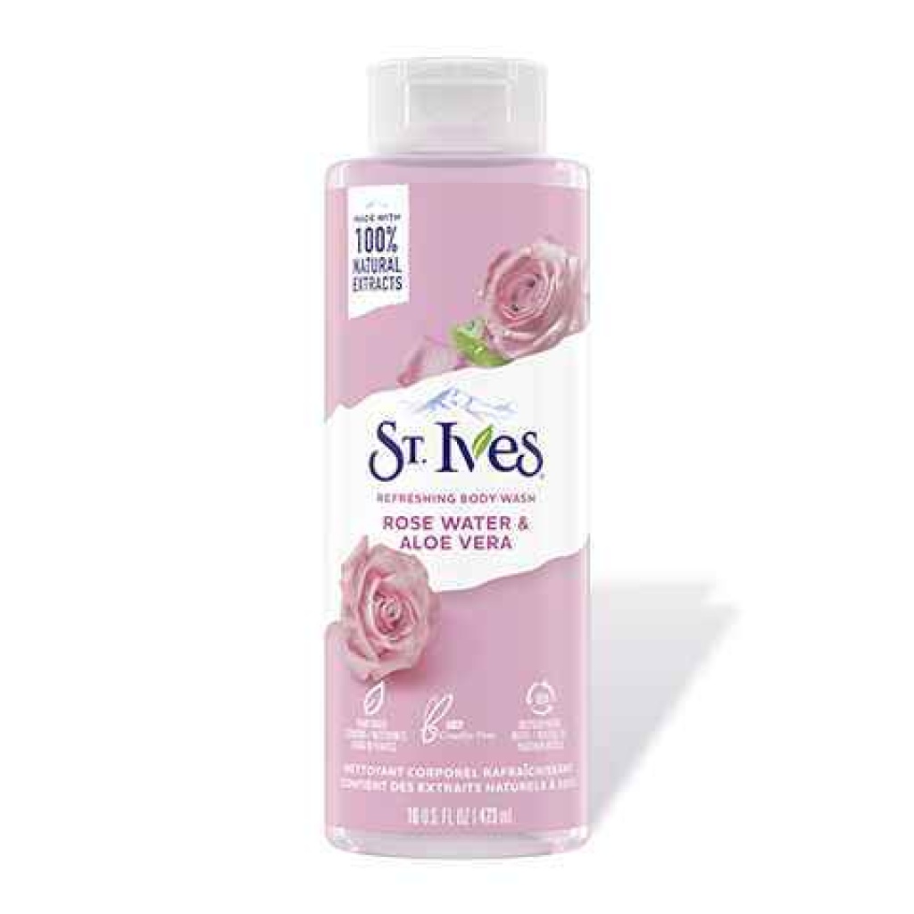 St ives refreshing body wash - Rose water & Aloe vera