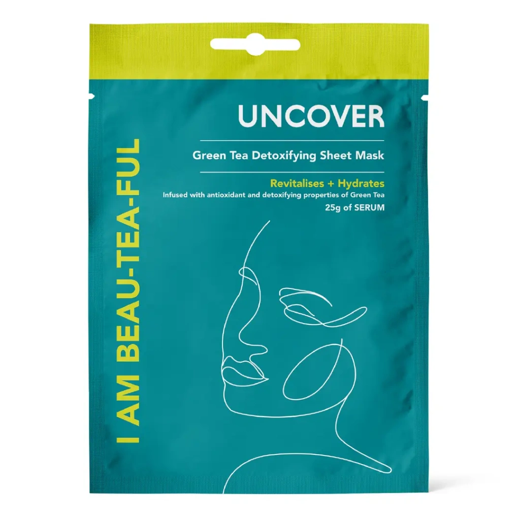 I am Beau-tea- ful - Green tea sheet mask