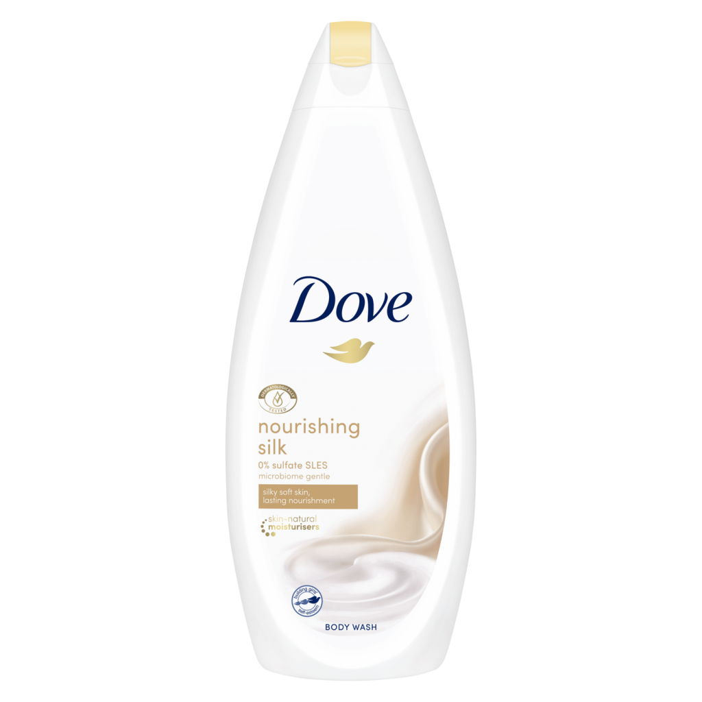Dove nourishing silk wash