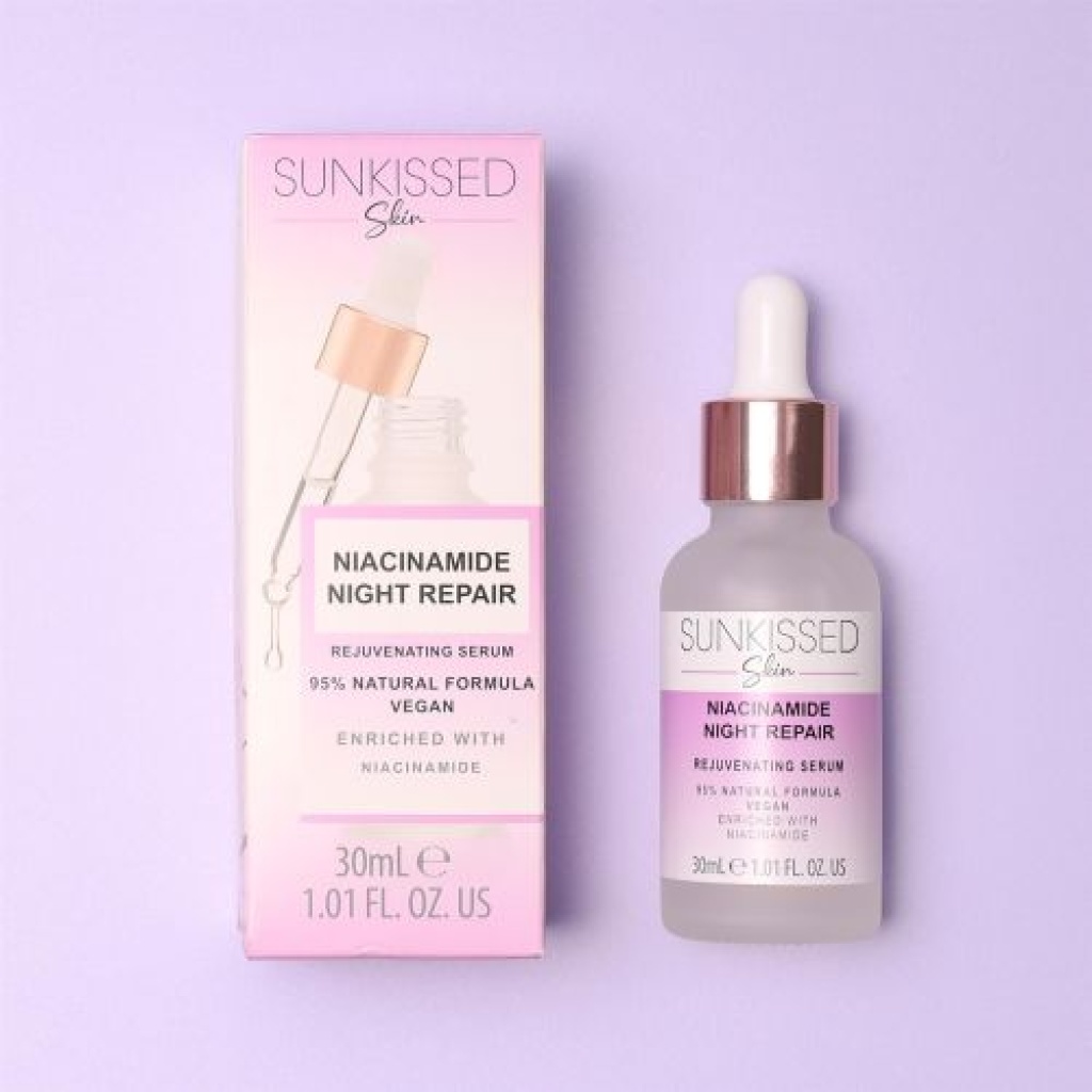 Sunkissed Niacinamide night repair Serum